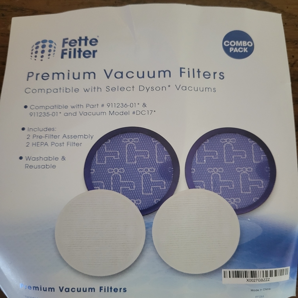 Vacuum Filters